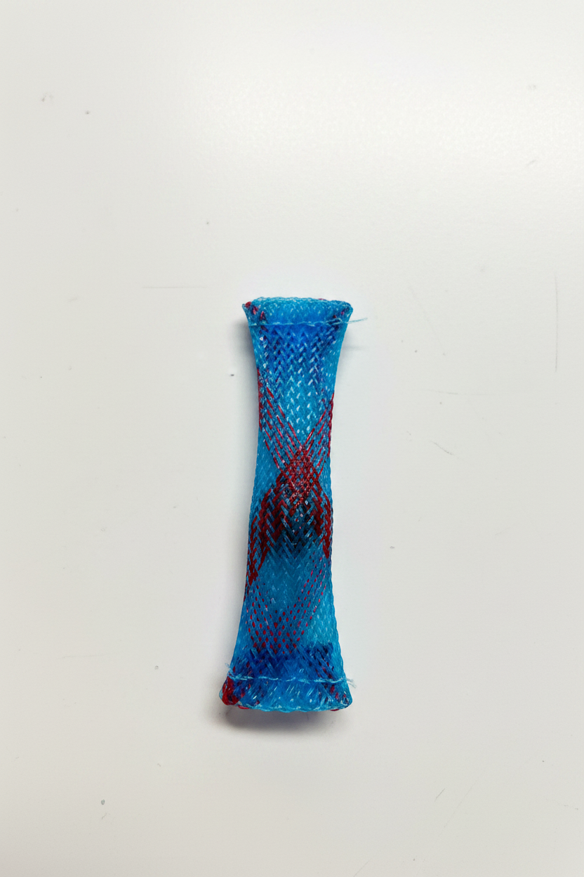 Blue red tube