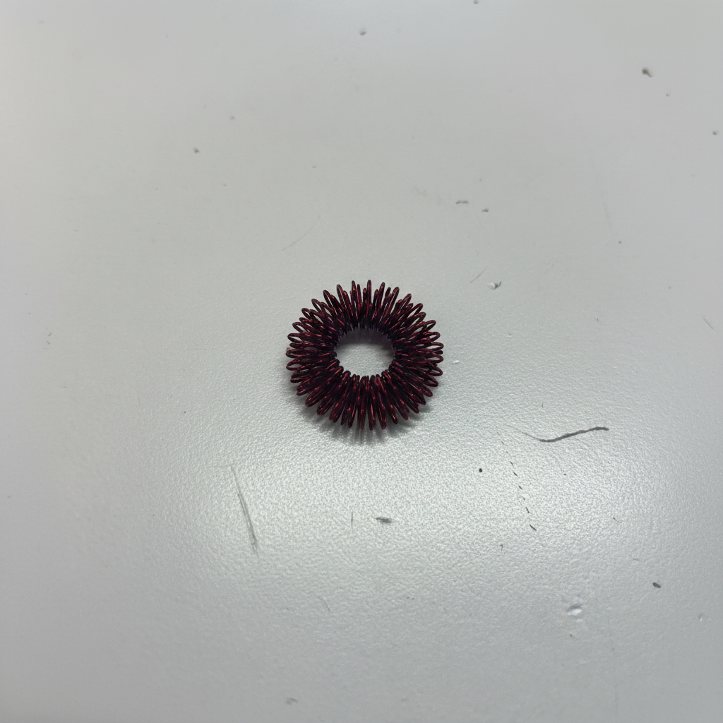Dark red ring