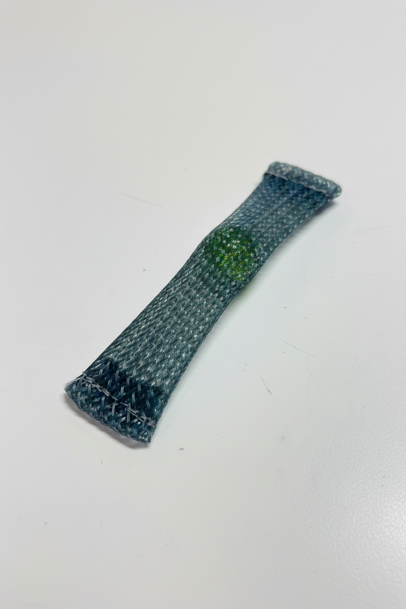 Dark teal tube