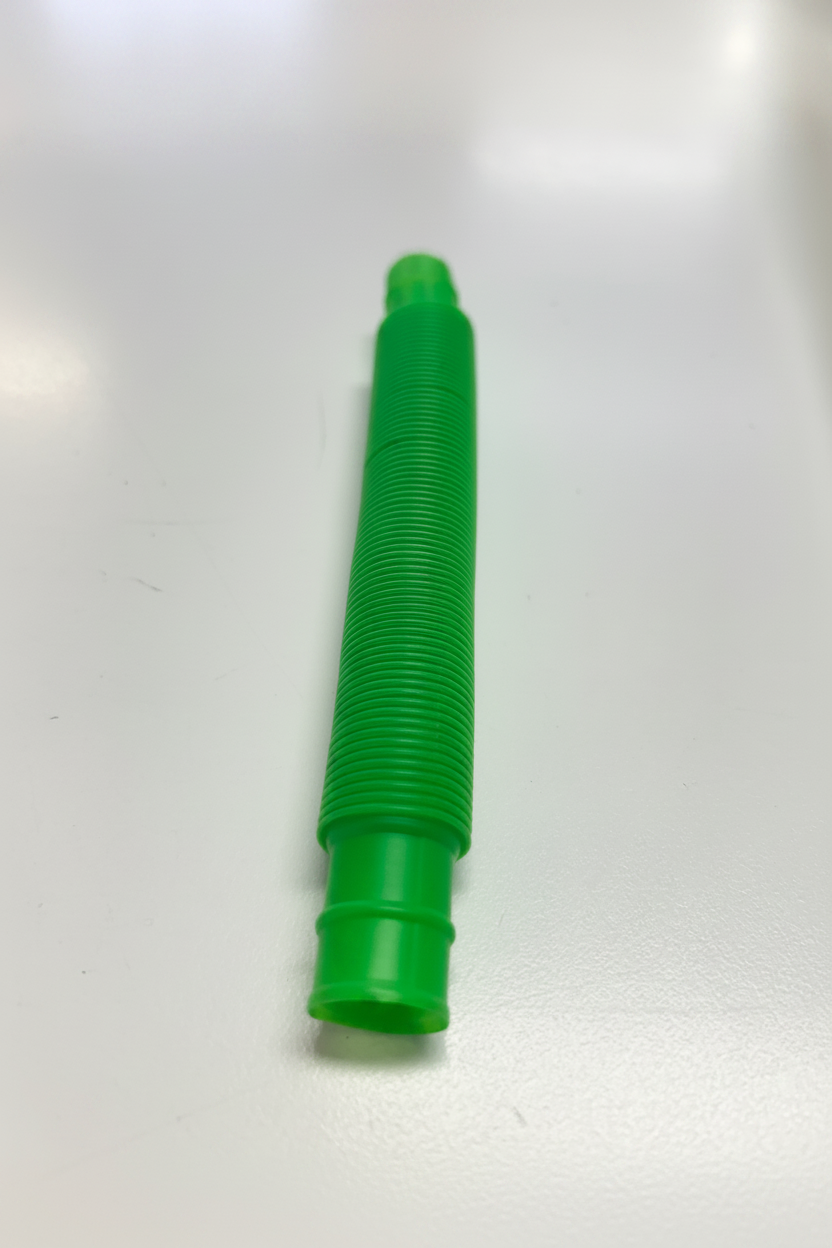 Green pop tube