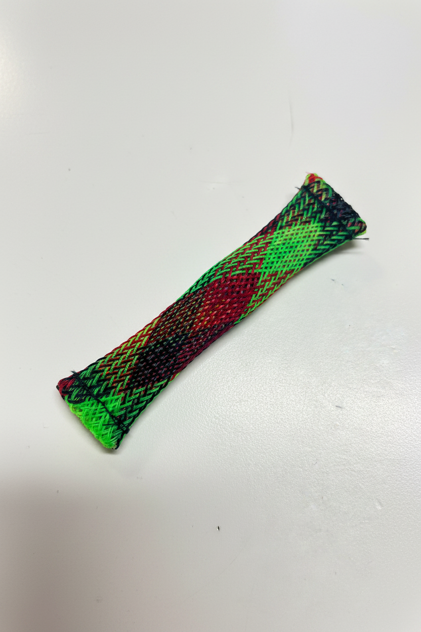 Green red black tube