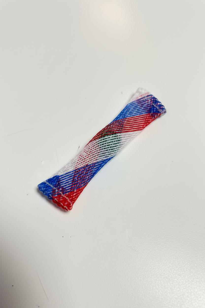 Red white blue tube
