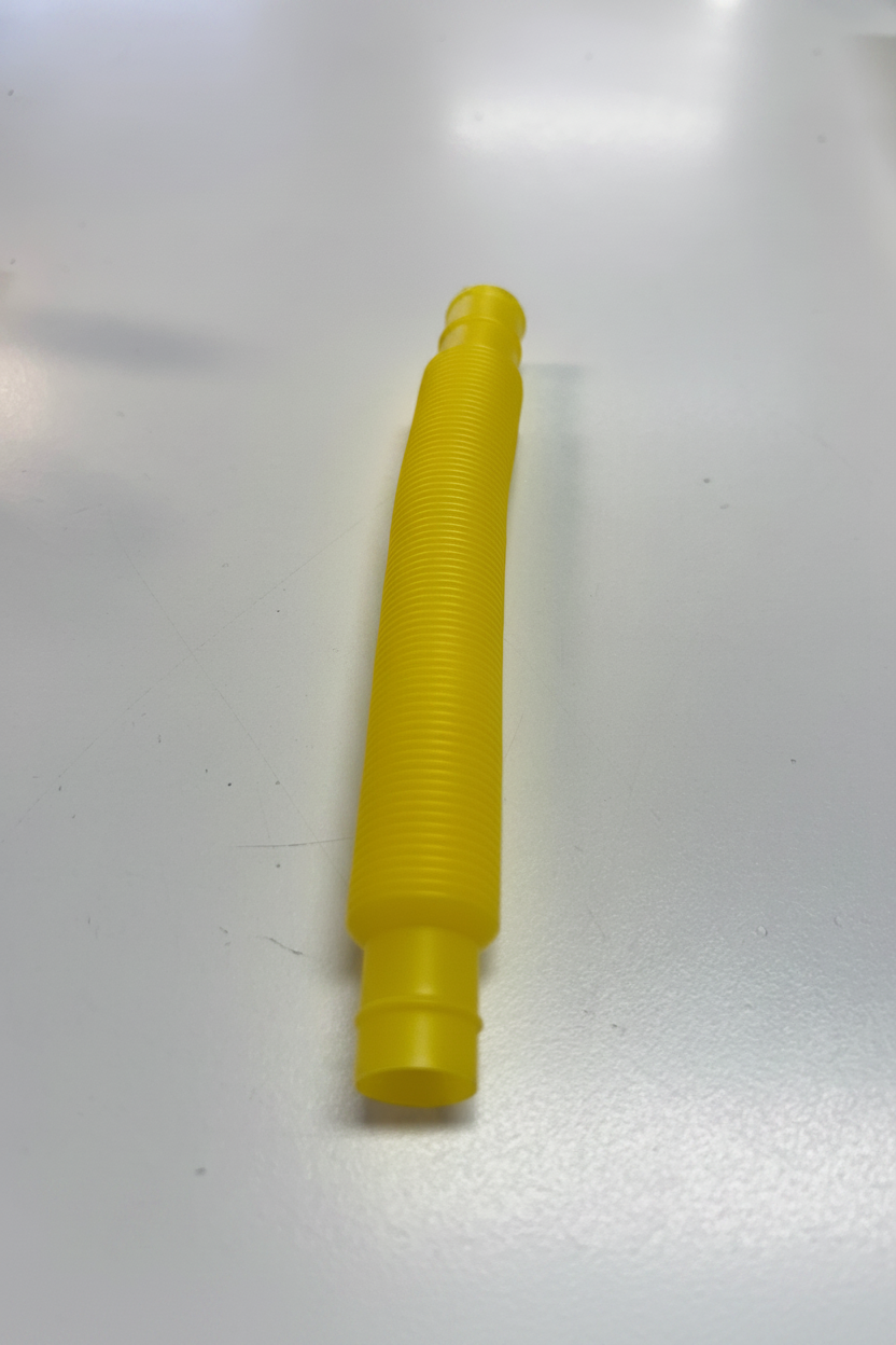 Yellow pop tube 1