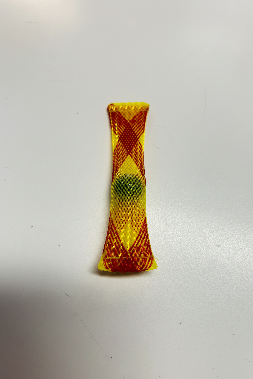 Yellow red tube